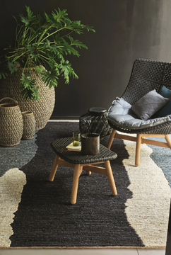 CLAIR OBSCURE - Patterned rectangular hemp rug by Toulemonde Bochart - view 3